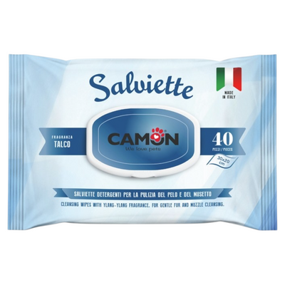 CAMON Salviette Talco 40pz
