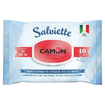 CAMON Salviette Tea Tree Oil 40pz