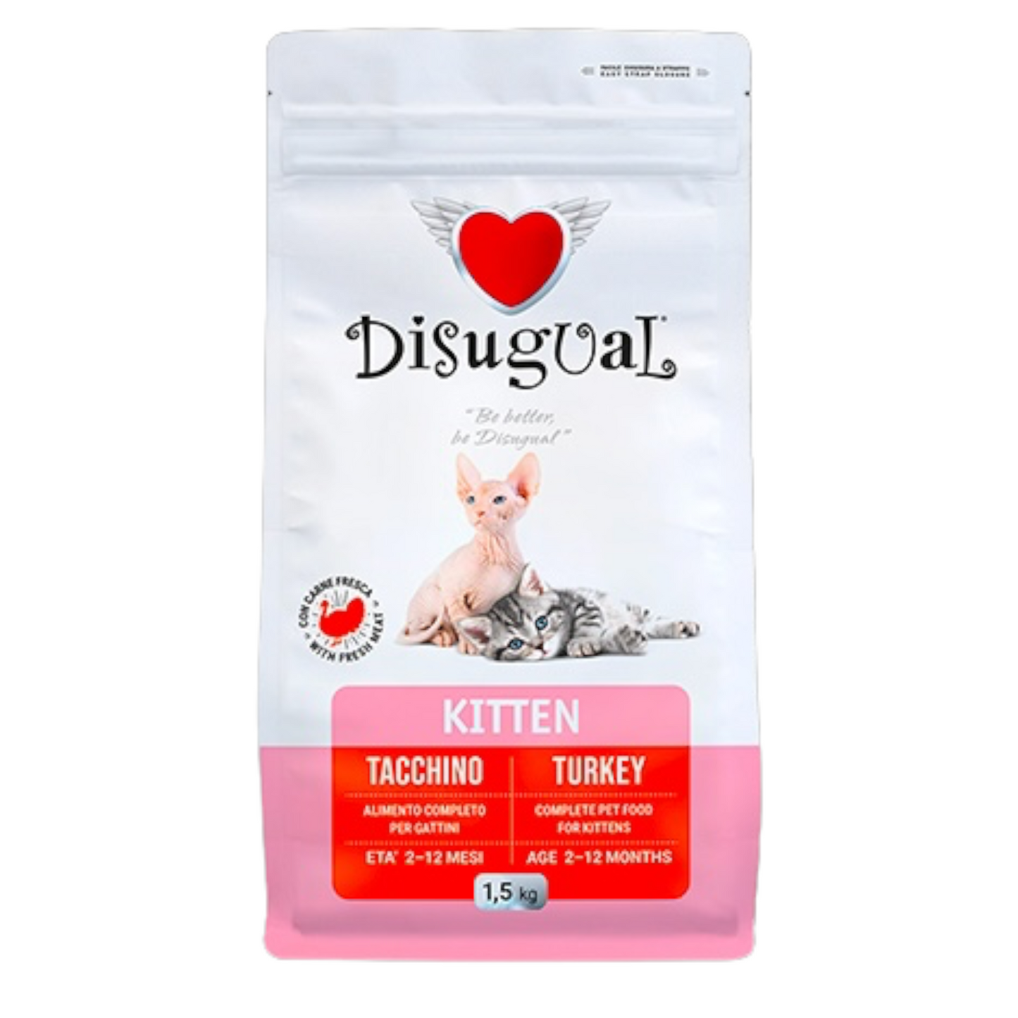 DISUGUAL Kitten Tacchino 1,5Kg