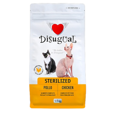 DISUGUAL Cat Sterilised Pollo 1,5Kg