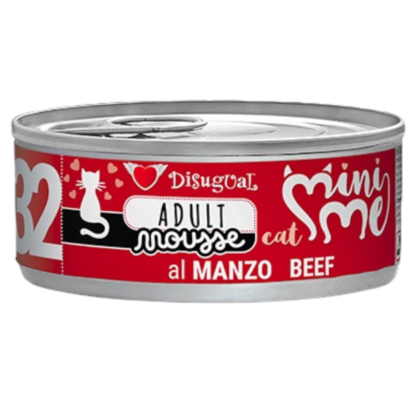 DISUGUAL Gatto Mini Me 32 Mousse al Manzo 85gr