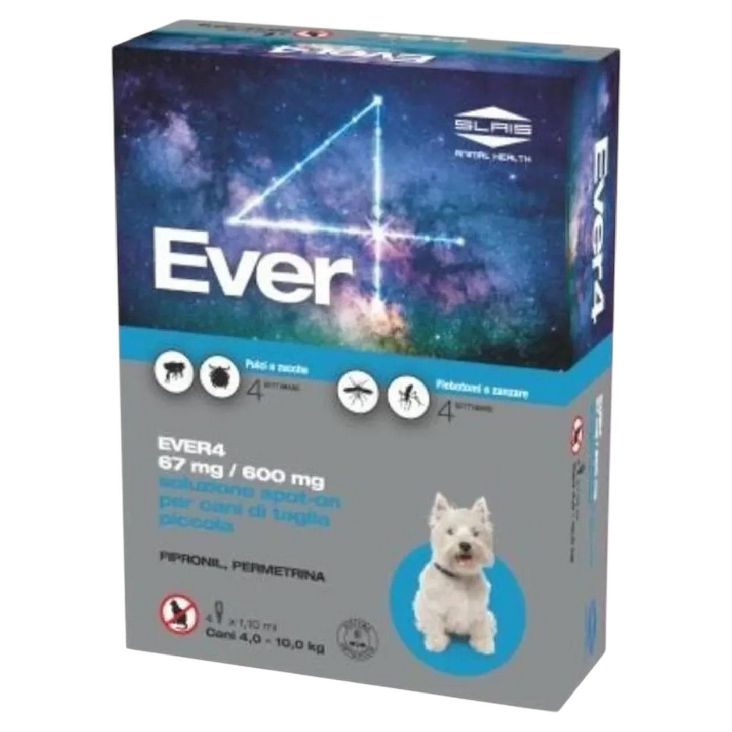 EVER4 Spot-On 4-10Kg Cane (4 Pipette)