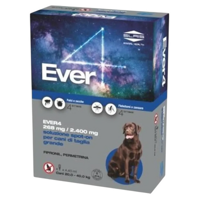 EVER4 Spot-On 20-40Kg Cane (4 Pipette)