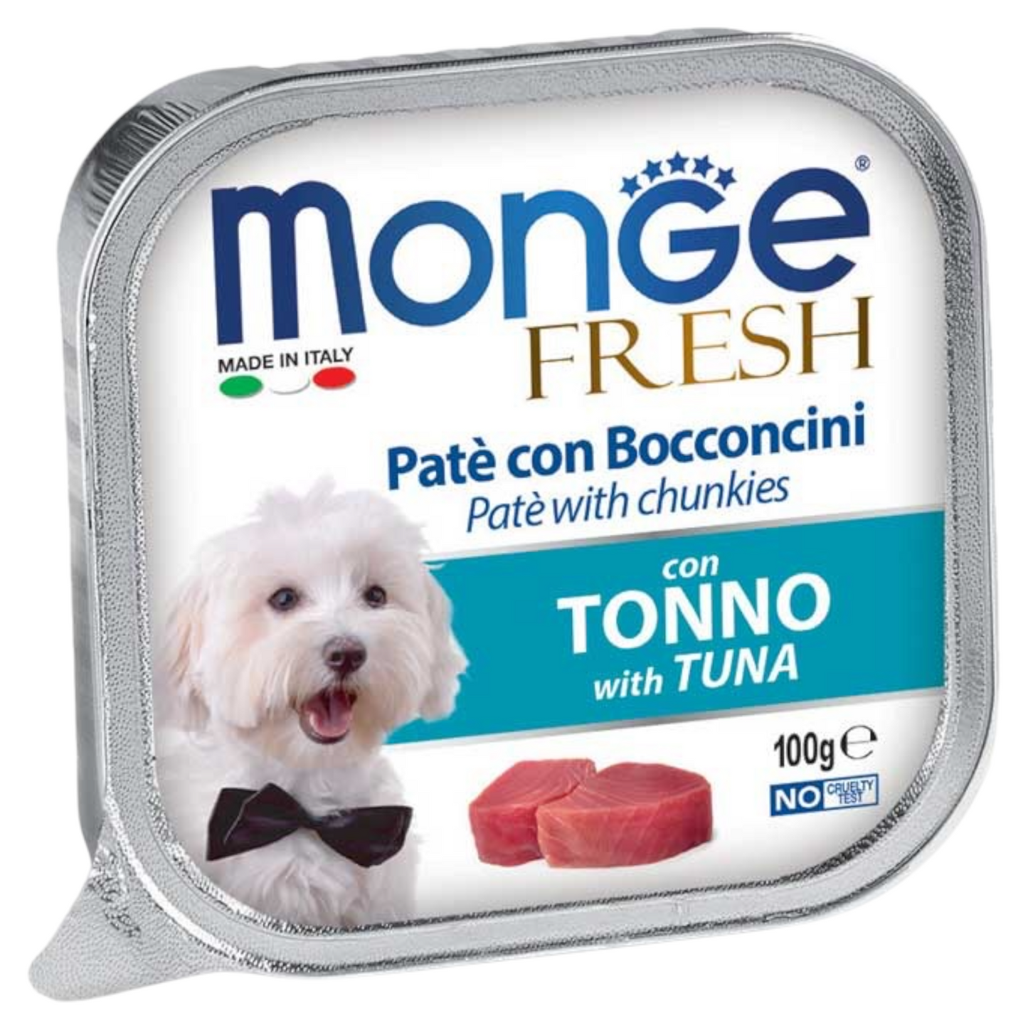 MONGE Fresh Cane Patè con Tonno 100gr