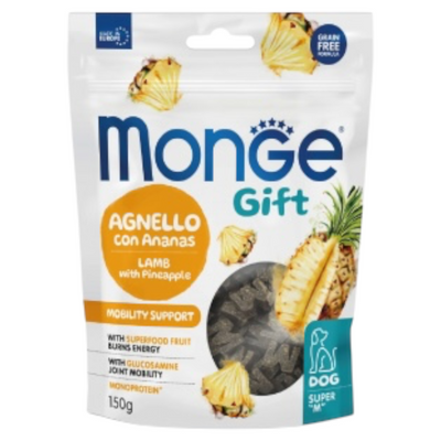 MONGE Gift Cane Super M Mobility Agnello con Ananas 150Gr