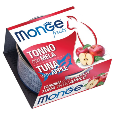 MONGE Fruit Gatto Tonno Mela 80gr