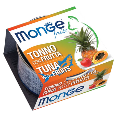 MONGE Fruit Gatto Tonno Frutta 80gr