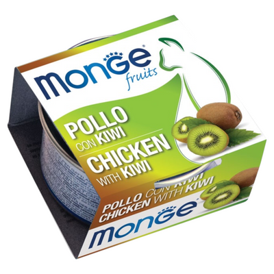 MONGE Fruit Gatto Pollo Kiwi 80gr