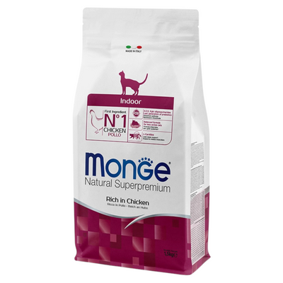 MONGE Gatto Indoor Pollo 1,5Kg