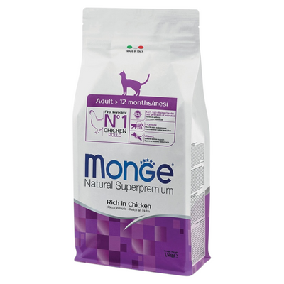 MONGE Gatto Adult Pollo 1,5Kg