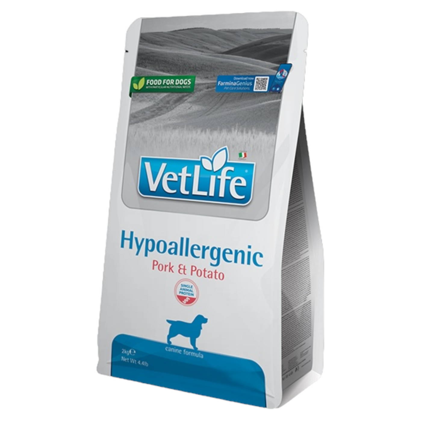 FARMINA Vet Life Cane Hypoallergenic Maiale e Patate 2Kg