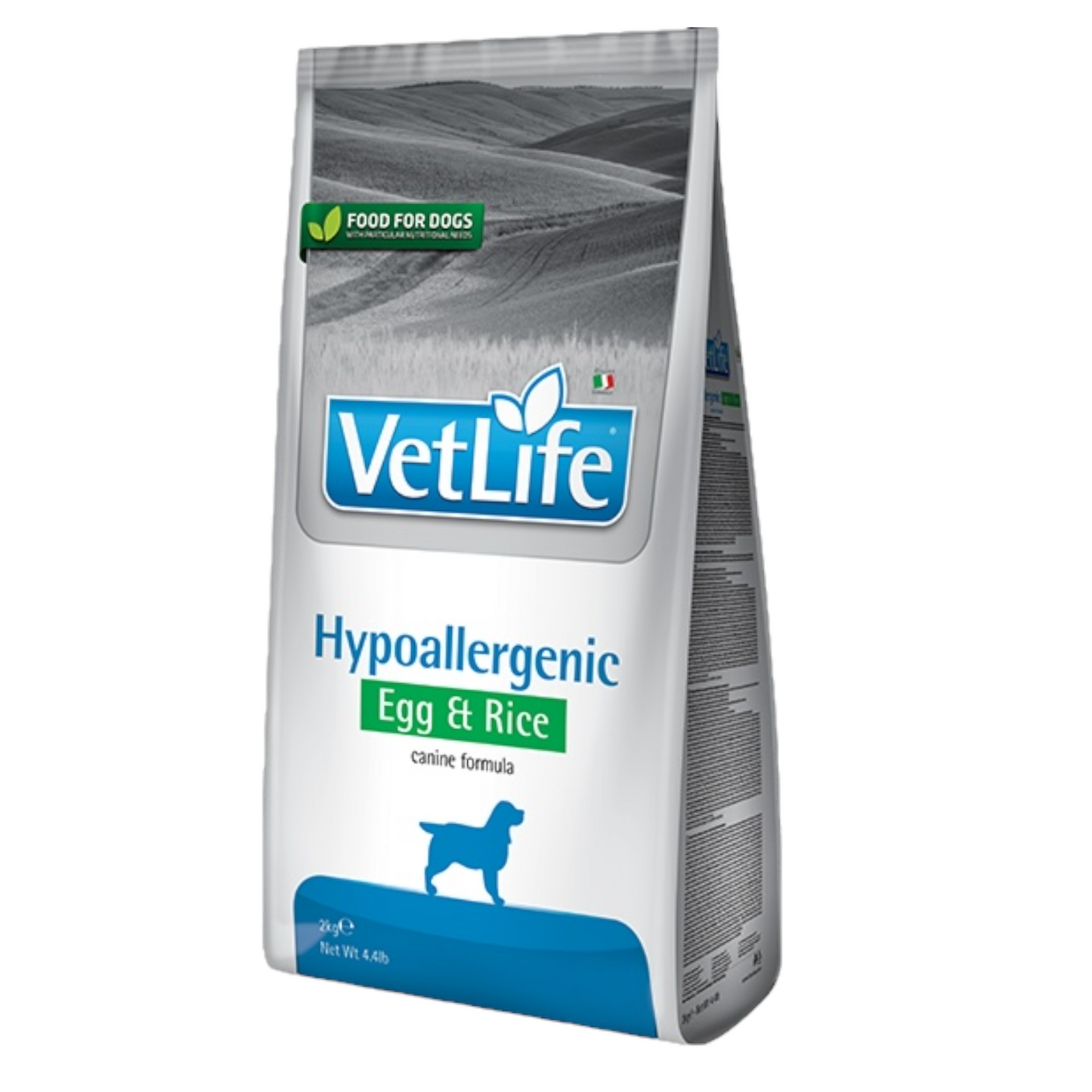 FARMINA Vet Life Cane Hypoallergenic Uova e Riso 2Kg
