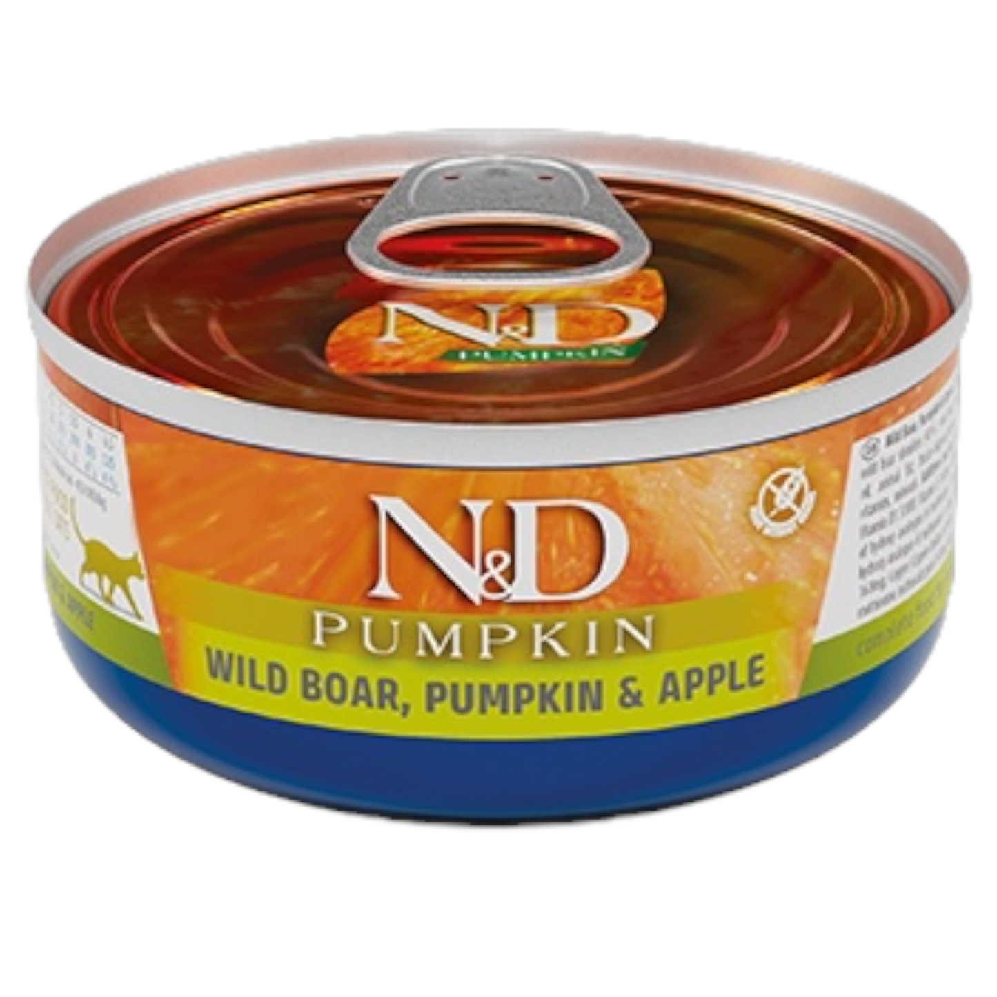 FARMINA N&D Gatto Pumpkin Adult - Cinghiale, Zucca e Mela 24x70gr