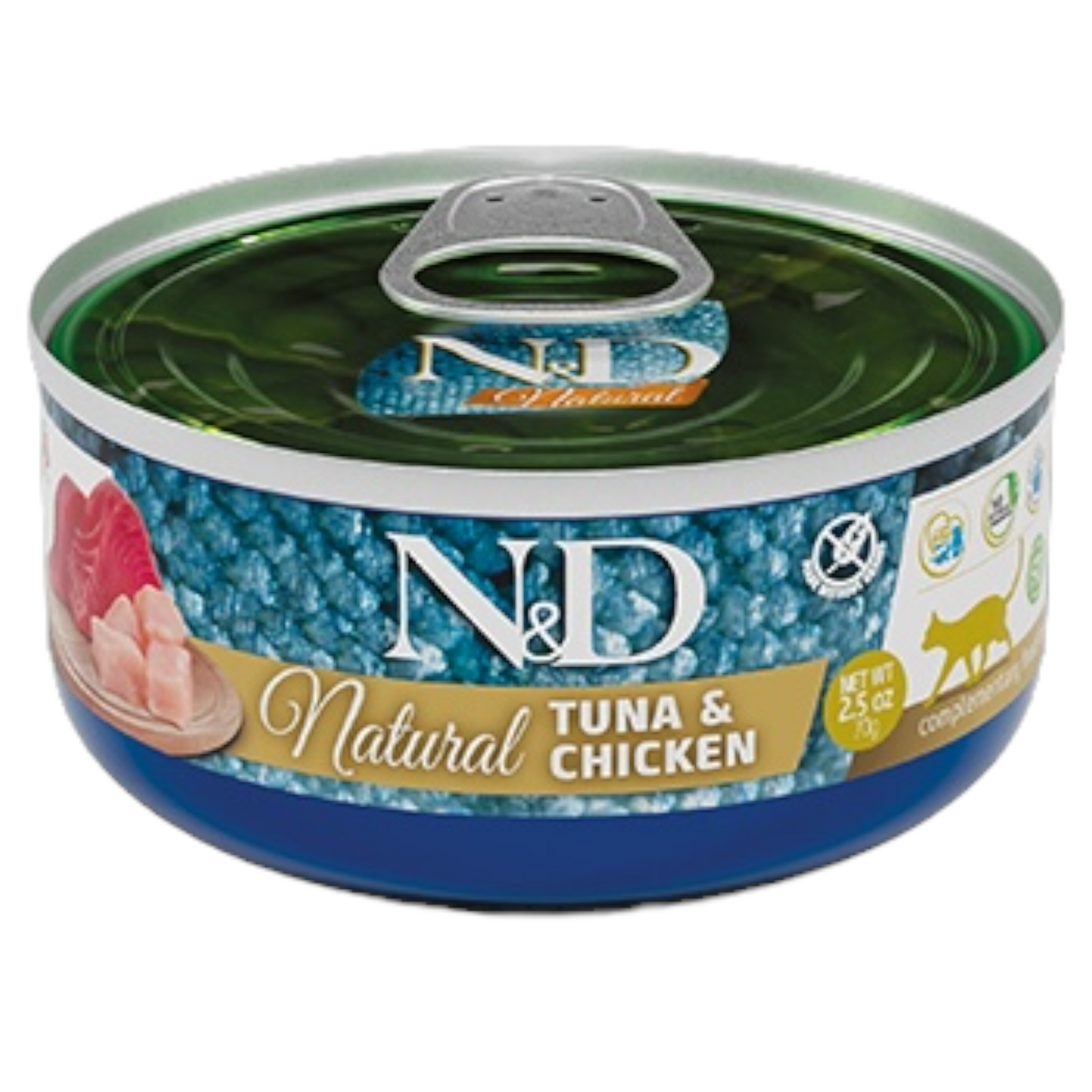 FARMINA N&D Gatto Natural Adult - Tonno e Pollo 18x140gr