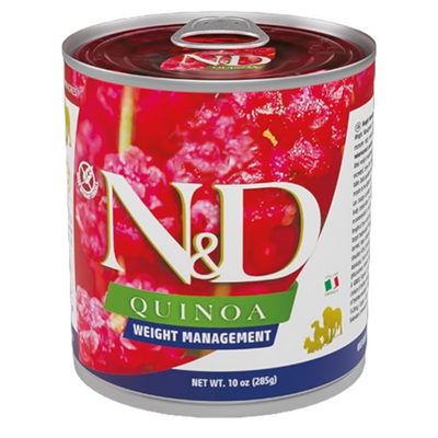 FARMINA N&D Cane Quinoa Weight Management - Agnello 6x285gr