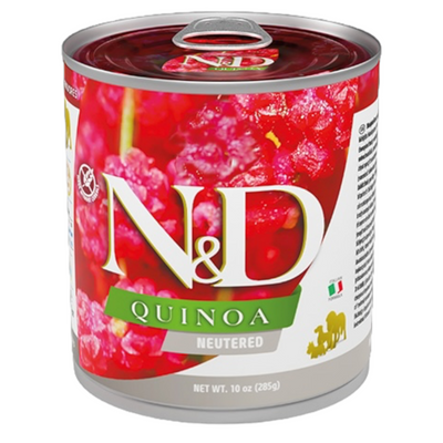 FARMINA N&D Cane Quinoa Neutered - Maiale 6x285gr