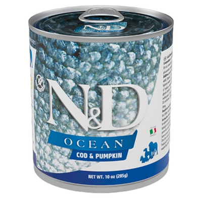 FARMINA N&D Cane Ocean Adult - Aringa e Gamberetto 6x285gr