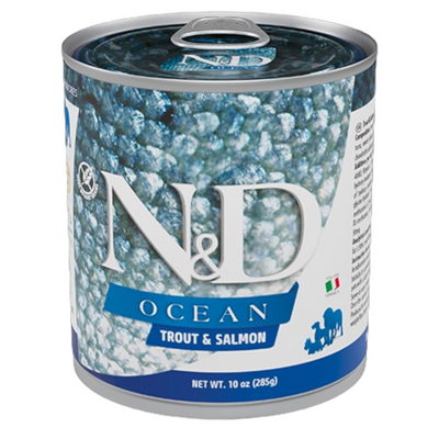 FARMINA N&D Cane Ocean Adult - Trota e Salmone 6x285gr