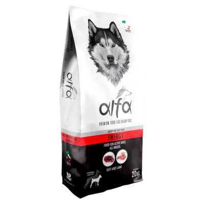 DAGEL Alfa Energy Premium All Breeds Adult Manzo & Agnello 20Kg