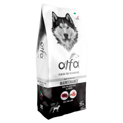 DAGEL Alfa Mantenimento Cane Premium All Breeds Adult Manzo & Agnello 20Kg
