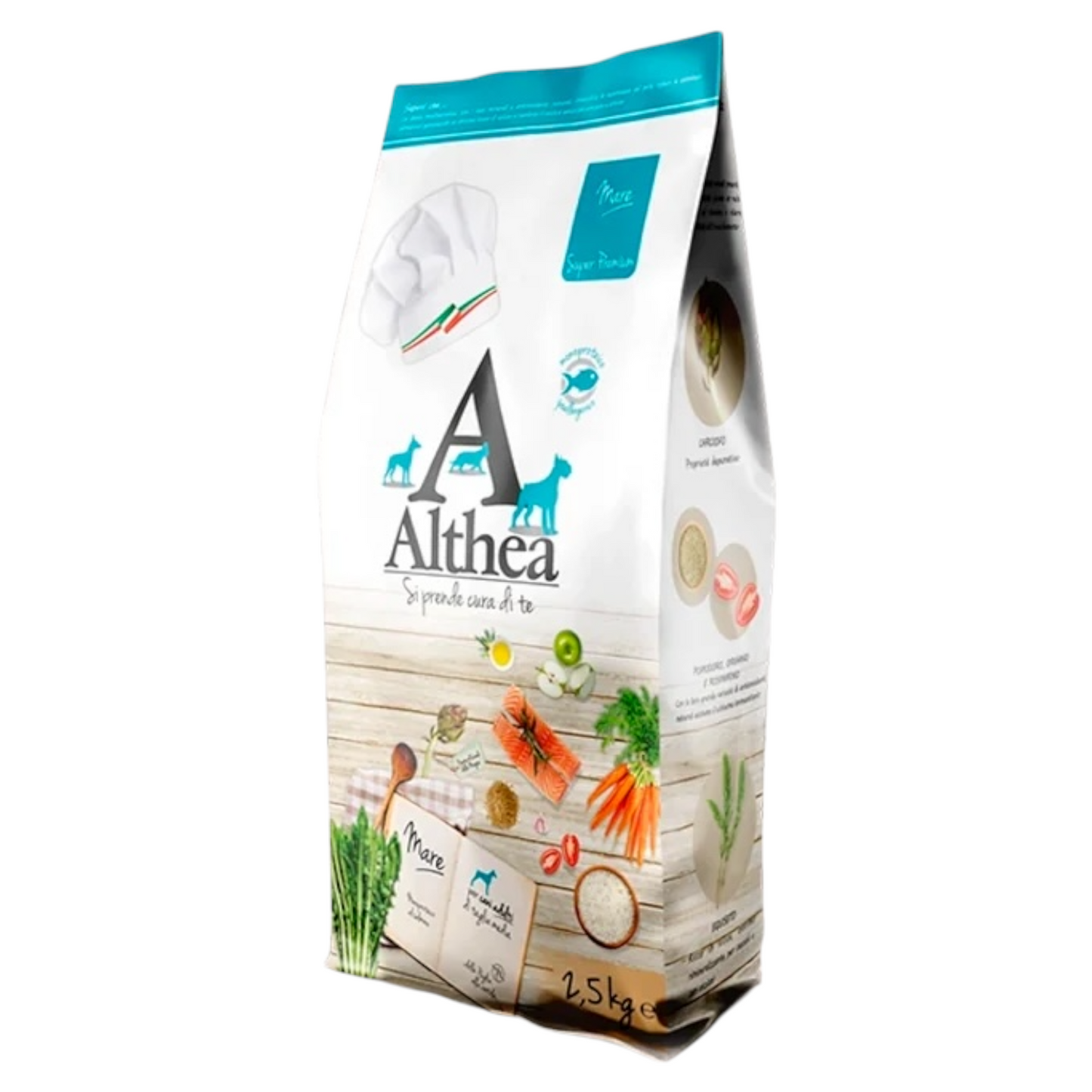 ALTHEA Mare Cane Super Premium Mono Hypoallergenic Salmone Medium/Maxi Adult 3Kg