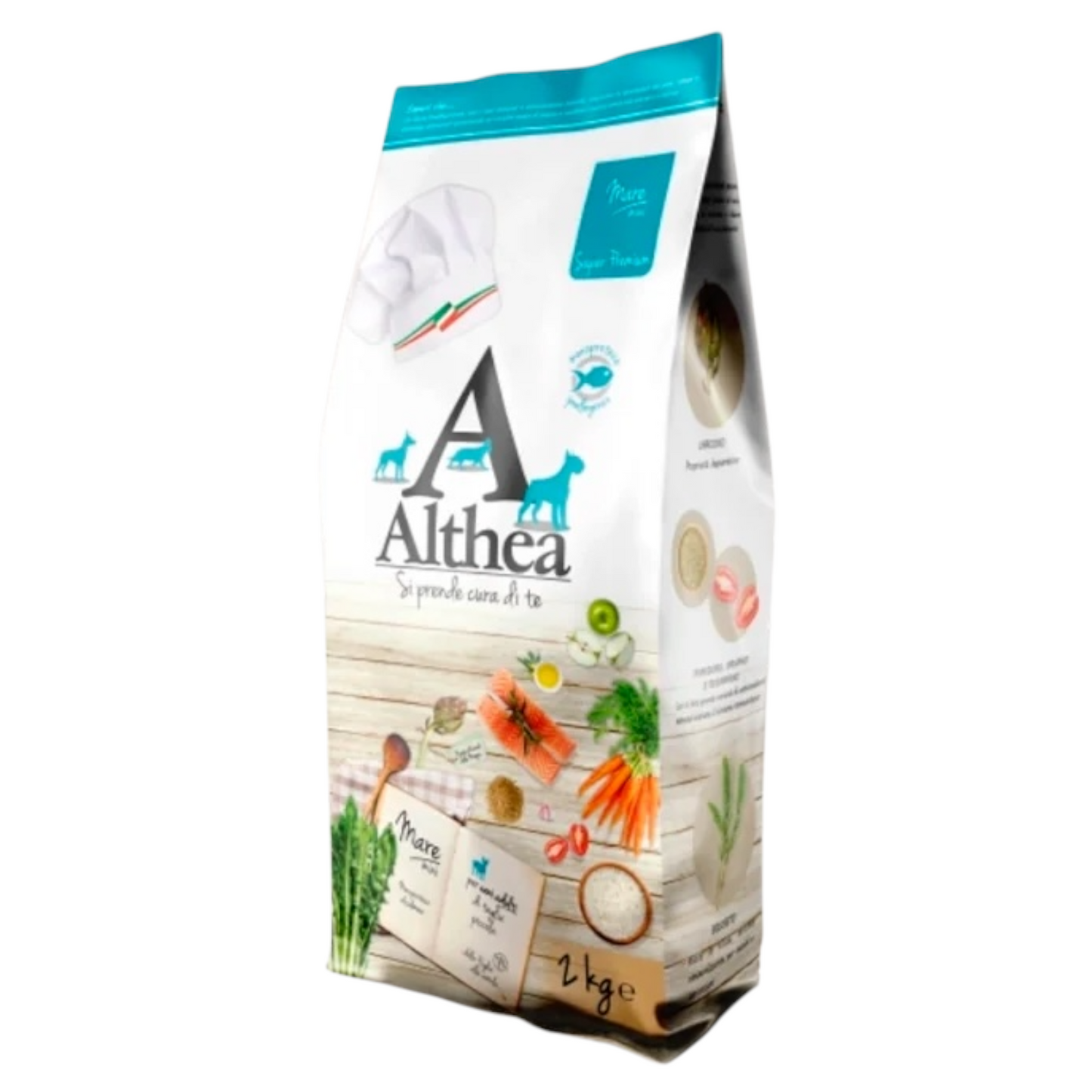 ALTHEA Mare Cane Super Premium Mono Hypoallergenic Salmone Mini Adult 2Kg