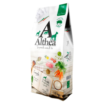 ALTHEA Casale Cane Super Premium Mono Hypoallergenic Maiale Medium/Maxi Adult 14Kg