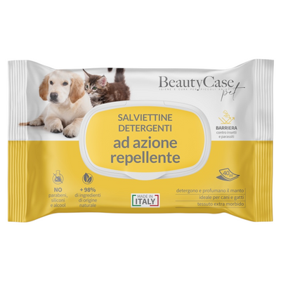 BEAUTY CASE Salviette Detergenti Repellenti 40pz