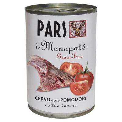 PARS Monopatè Cervo con Pomodoro 395gr