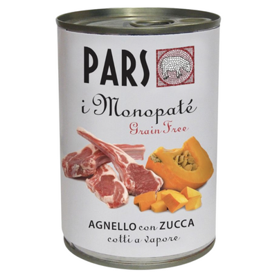 PARS Monopatè Agnello con Zucca 395Gr