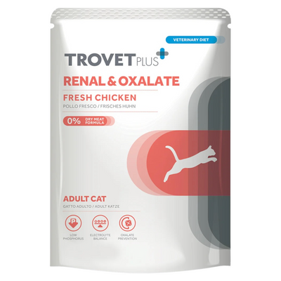 TROVET Gatto Renal&Oxalate Pollo 85gr