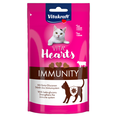 VITAKRAFT Snack Gatto Vita Hearts Immunity 40gr