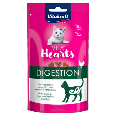 VITAKRAFT Snack Gatto Vita Hearts Digestion 40gr