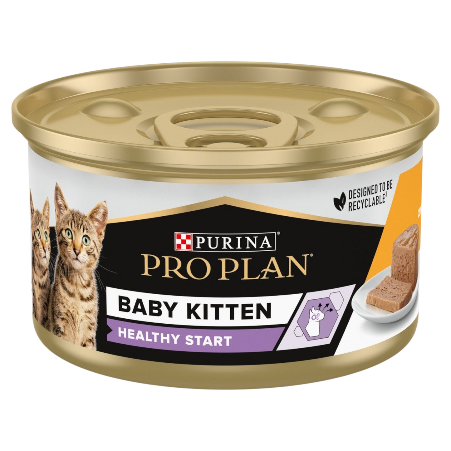 PURINA Gatto Baby Kitten Healty Start Pollo 85gr