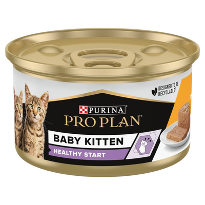PURINA Gatto Kitten Healty Start Pollo 85gr