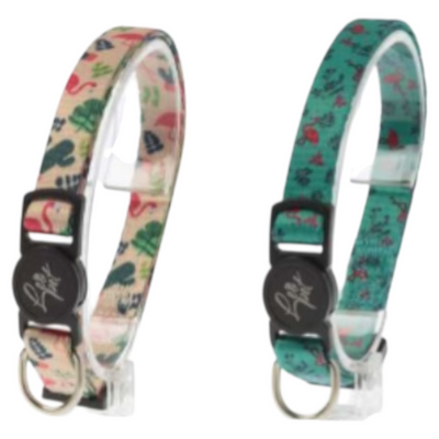 LEOPET Collare Flamingo per Gatto