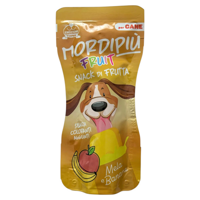EMOZIONI A 4 ZAMPE Mordipiù Snack Cane Mela e Banana 50gr