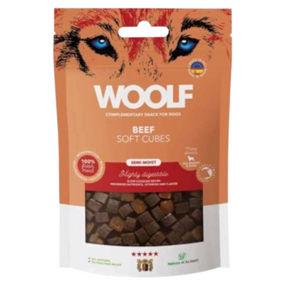 WOOLF Snack Cane Soft Cubes Manzo 100gr
