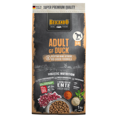 BELCANDO Dog Adult GF Duck 1Kg