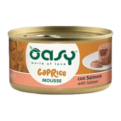 OASY Gatto Caprice Mousse per Gatti Salmone 85gr