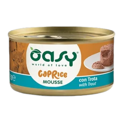OASY Gatto Caprice Mousse per Gatti Trota 85gr