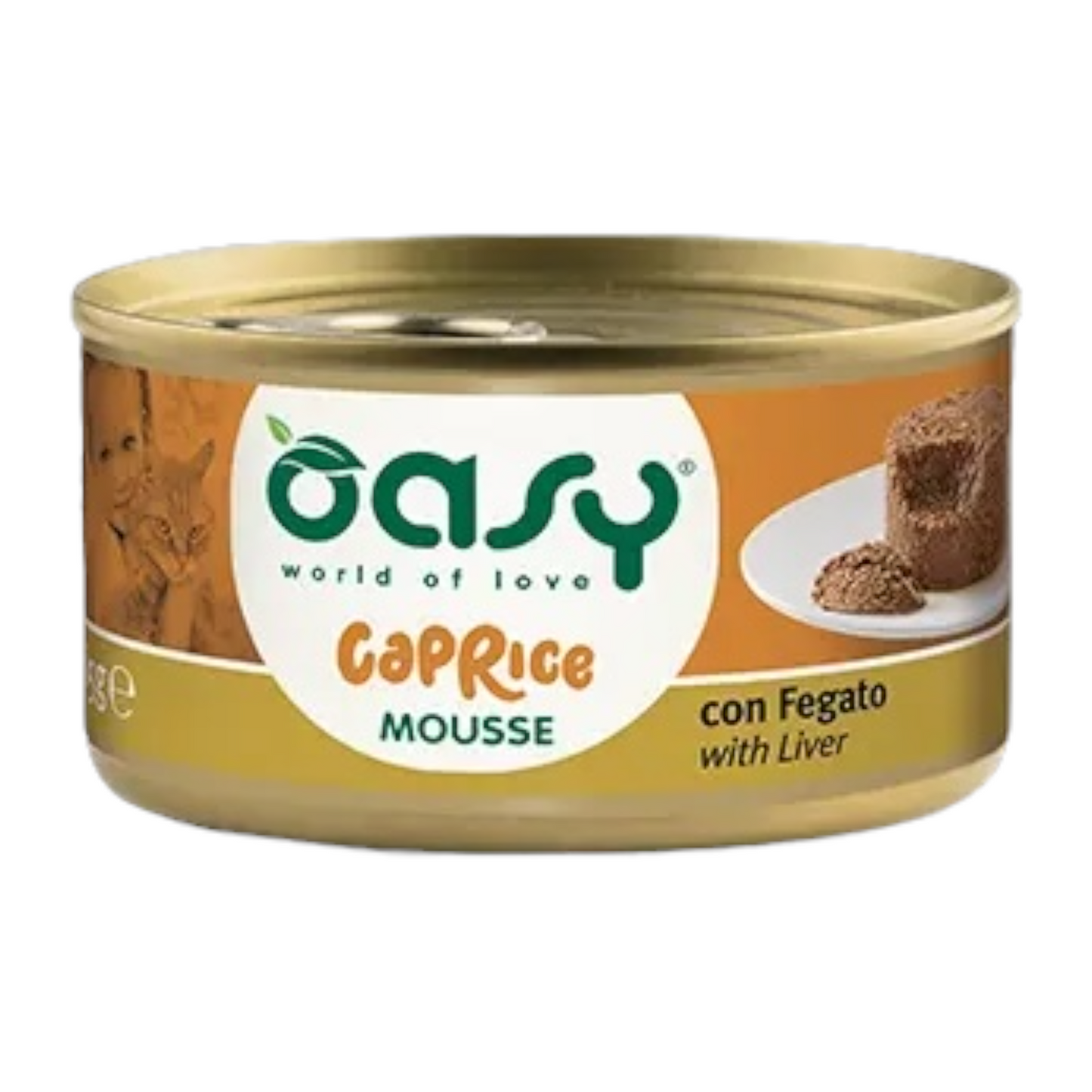 OASY Gatto Caprice Mousse per Gatti Fegato 85gr