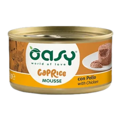 OASY Gatto Caprice Mousse per Gatti Pollo 85gr