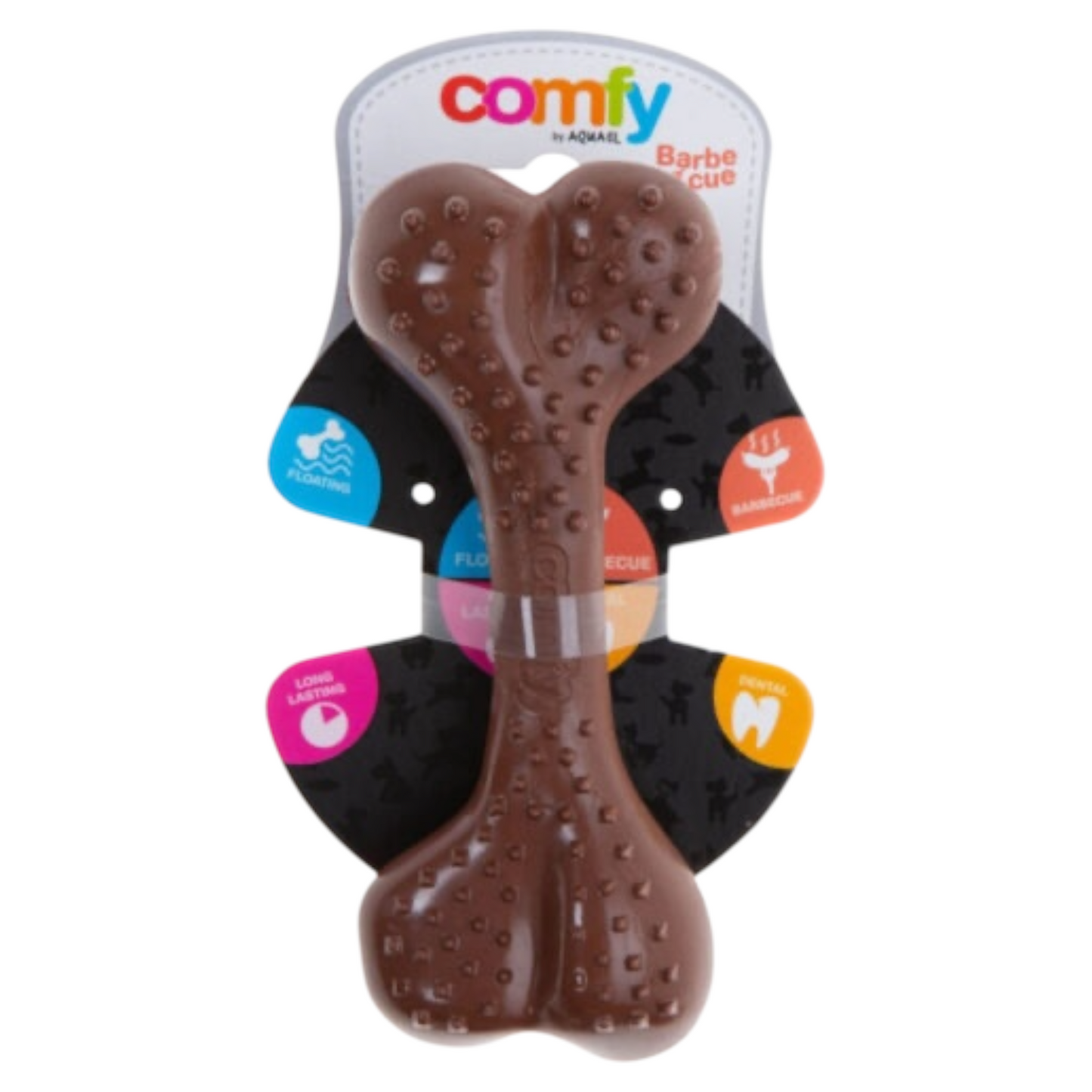 COMFY Gioco Dental Bone Marrone Barbecue