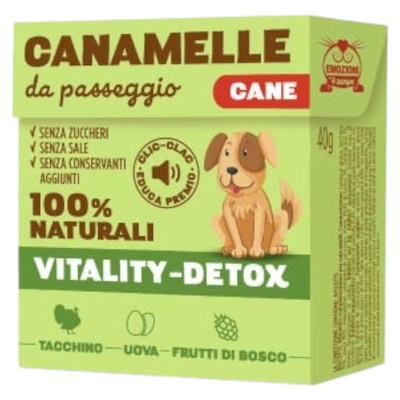 EMOZIONI A 4 ZAMPE Cane Canamelle Vitality-Detox 35gr