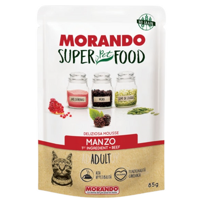MORANDO Cat Superfood Adult Mousse Manzo 85gr