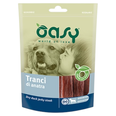 OASY Snack Cane Tranci di Anatra 100Gr