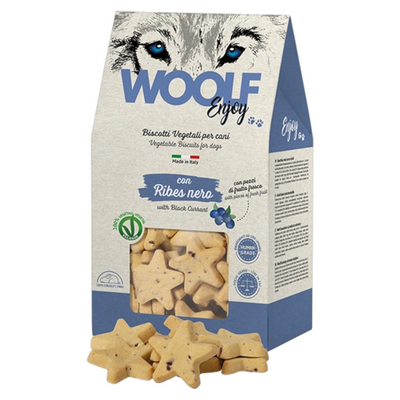 WOOLF Biscotti Vegetali al Ribes Nero 400gr