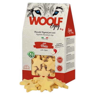 WOOLF Biscotti Vegetali alla Mela 400gr