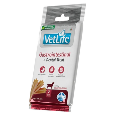 FARMINA Vet Life Dog Dental Medium/maxi Gastrointestinal Sticks 7pz